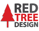 red tree design